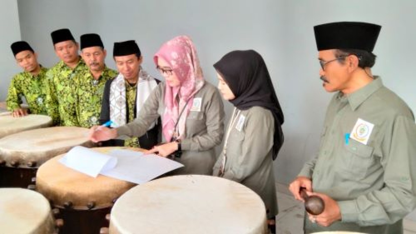 Tiga Masjid  Kabupaten dan Kota Dapat Beduk MTQN XXX