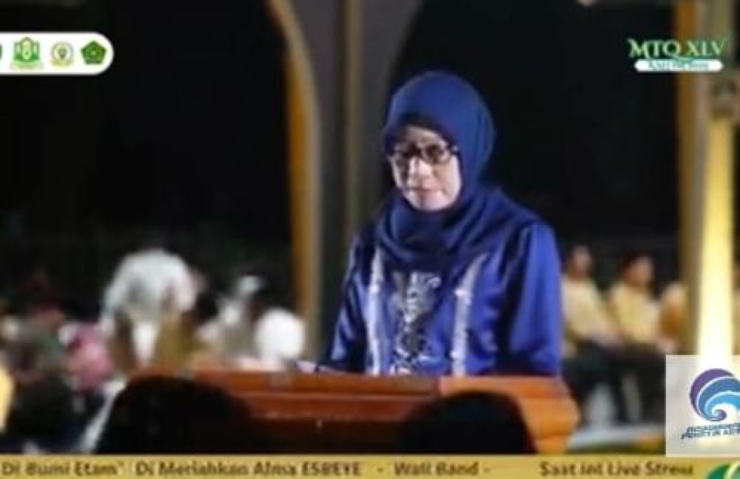 MTQ XLV Dibuka Meriah.  * Libatkan 22 Dewan Hakim Nasional