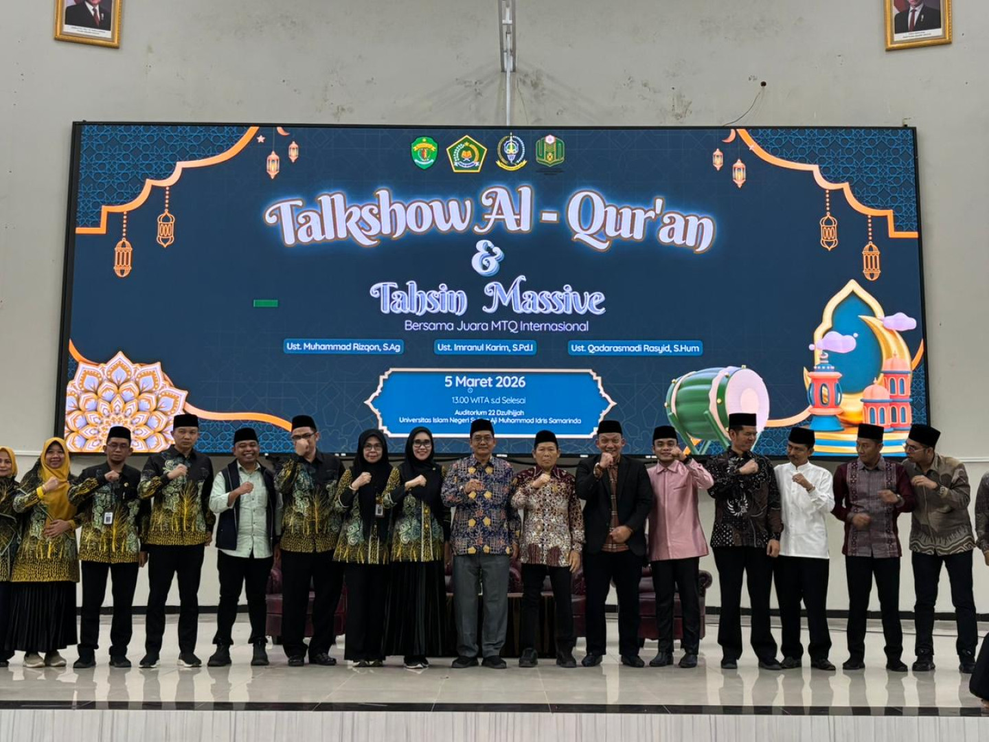 Talkshow LPTQ Kaltim Tampilkan Tiga Qori Juara Internasional