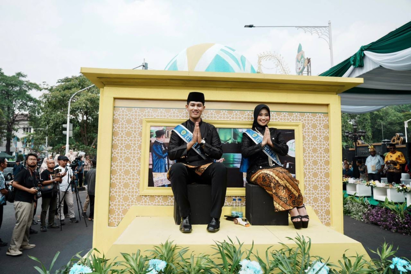 Kafilah Kaltim Ikut Ramaikan Pawai Ta'aruf MTQN XXXI